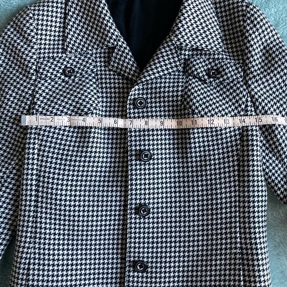 Vintage Rivera wool blend blazer houndstooth - Picture 9 of 9